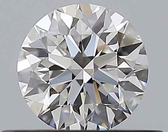 0.4 CaratF-VVS2 EX Cut Round Diamond