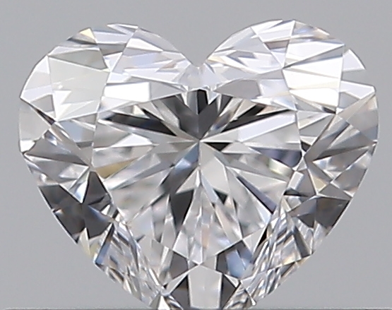 0.43 CaratD-VVS2 - Cut Heart Diamond