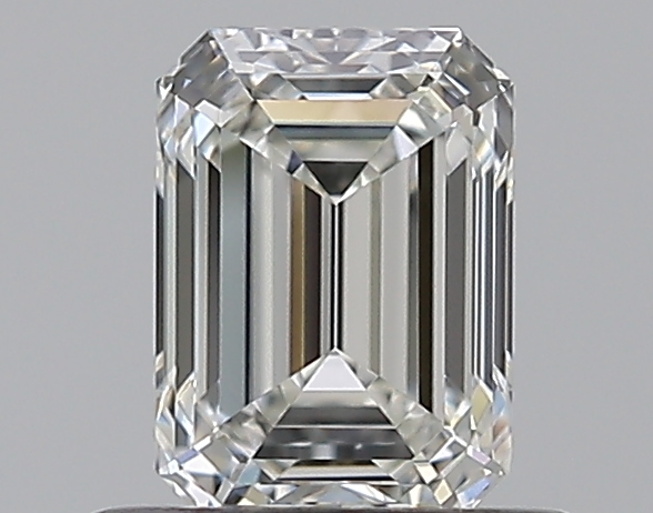 0.59 CaratH-VVS1 - Cut Emerald Diamond