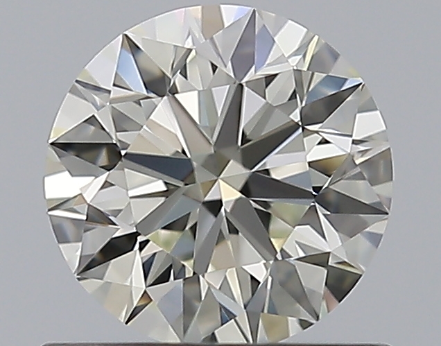 0.75 CaratL-VVS1 EX Cut Round Diamond