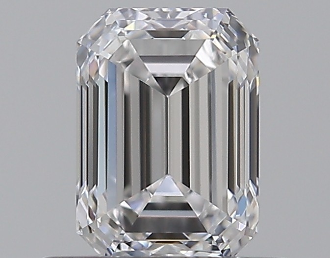 0.65 CaratD-VVS2 - Cut Emerald Diamond