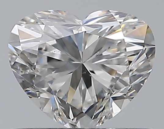 0.5 CaratF-SI1 - Cut Heart Diamond