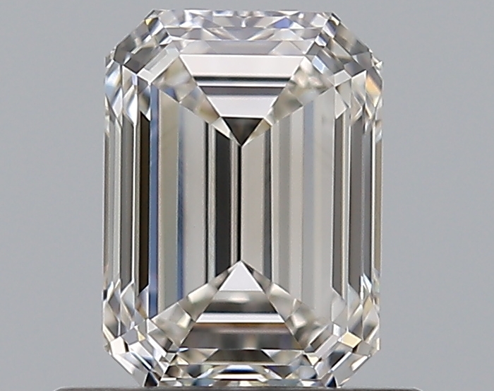 0.76 CaratI-VVS2 - Cut Emerald Diamond