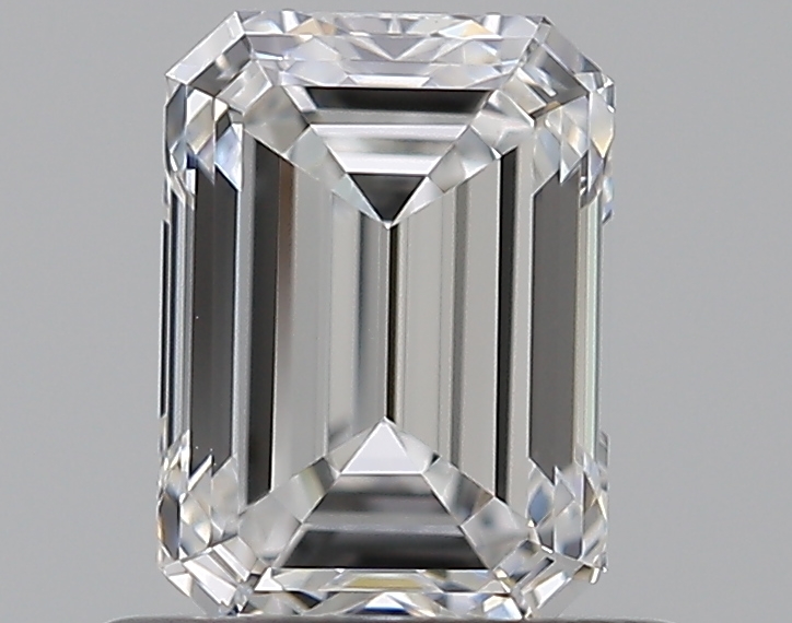 0.65 CaratE-VS1 - Cut Emerald Diamond