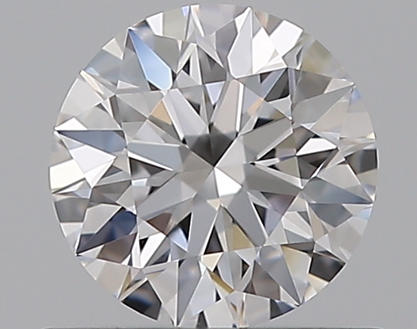 0.5 CaratD-IF EX Cut Round Diamond