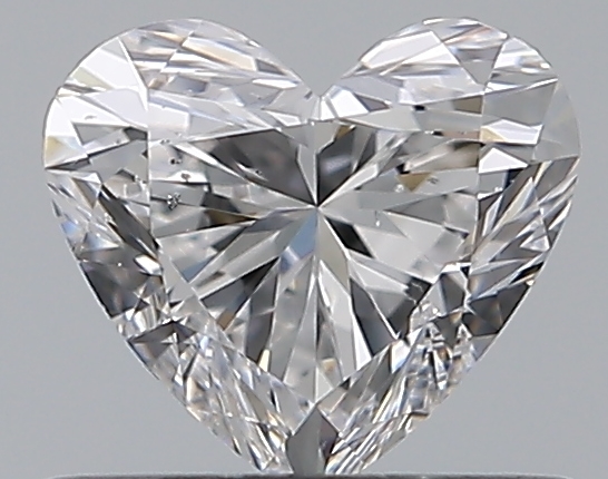 0.48 CaratD-SI1 - Cut Heart Diamond