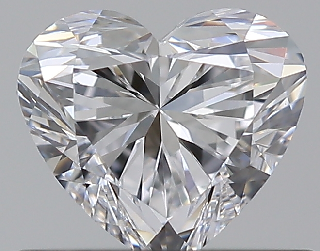 0.57 CaratD-VVS1 - Cut Heart Diamond