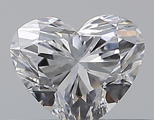 0.37 CaratD-VVS2 - Cut Heart Diamond