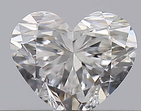 0.33 CaratD-VVS2 - Cut Heart Diamond