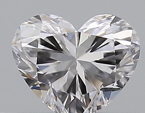 0.33 CaratD-VVS2 - Cut Heart Diamond