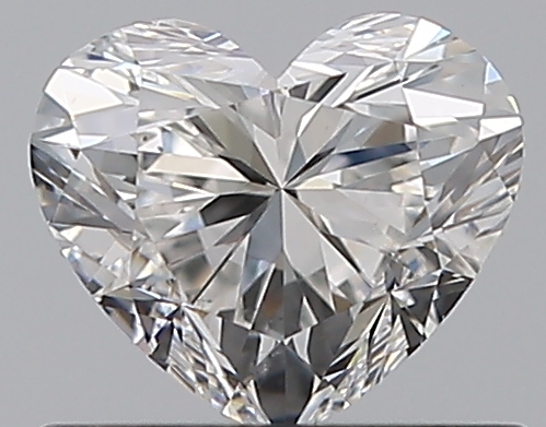 0.5 CaratF-SI1 - Cut Heart Diamond