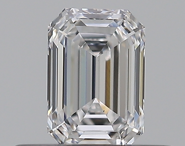 0.38 CaratD-VS1 - Cut Emerald Diamond