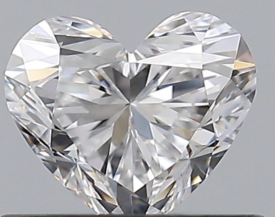 0.52 CaratD-VVS2 - Cut Heart Diamond