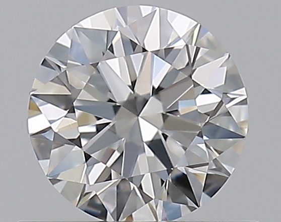0.53 CaratE-IF EX Cut Round Diamond