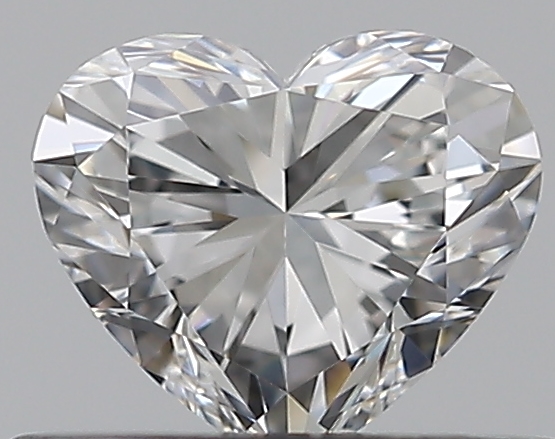 0.37 CaratF-VVS1 - Cut Heart Diamond