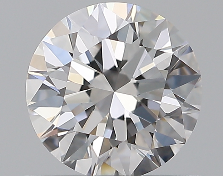 0.66 CaratD-VVS1 EX Cut Round Diamond