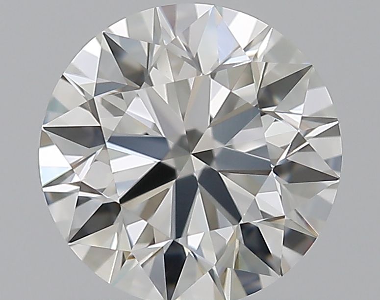 0.9 CaratJ-VVS2 EX Cut Round Diamond
