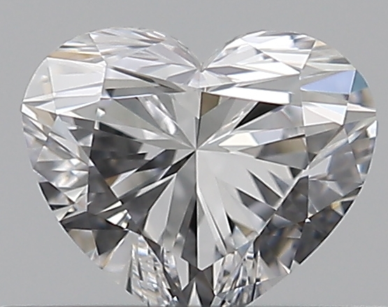 0.39 CaratD-VVS2 - Cut Heart Diamond