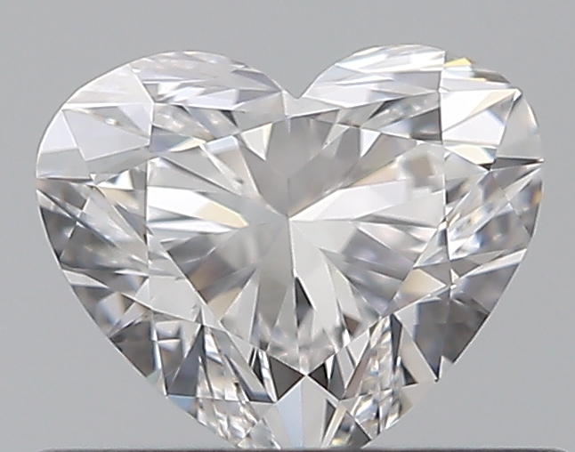 0.5 CaratD-VVS1 - Cut Heart Diamond
