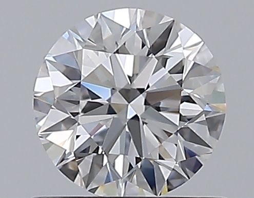 0.7 CaratD-VVS1 EX Cut Round Diamond