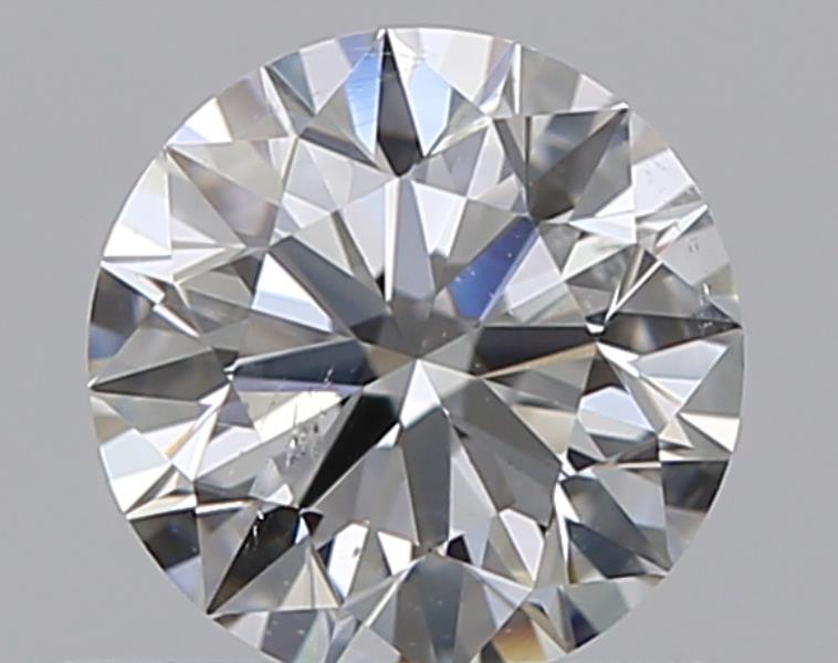 0.42 CaratF-SI2 EX Cut Round Diamond