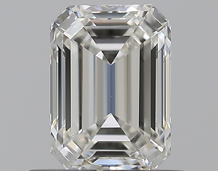0.65 CaratH-VVS1 - Cut Emerald Diamond