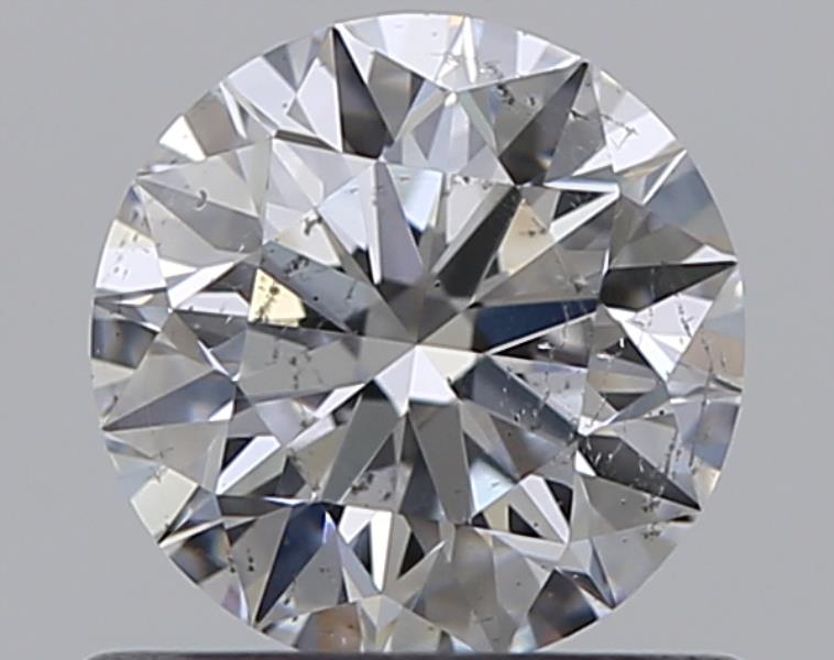 0.61 CaratD-SI2 EX Cut Round Diamond