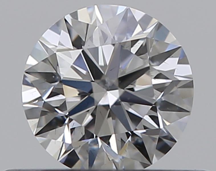 0.33 CaratE-SI1 EX Cut Round Diamond