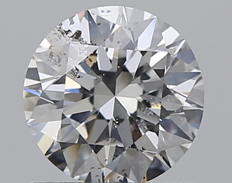 0.75 CaratD-I1 EX Cut Round Diamond