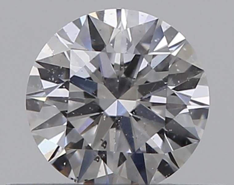0.3 CaratD-I1 EX Cut Round Diamond