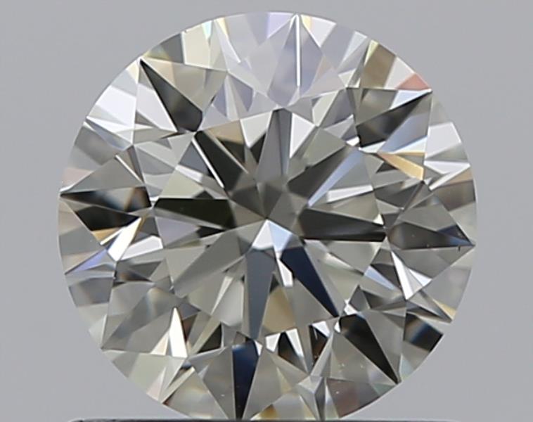 0.7 CaratL-VS2 EX Cut Round Diamond