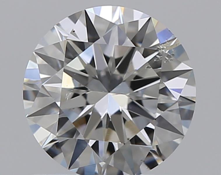 0.73 CaratH-SI2 EX Cut Round Diamond