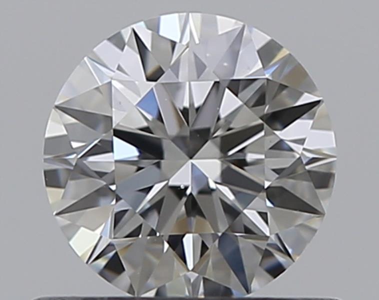 0.5 CaratF-VS2 EX Cut Round Diamond