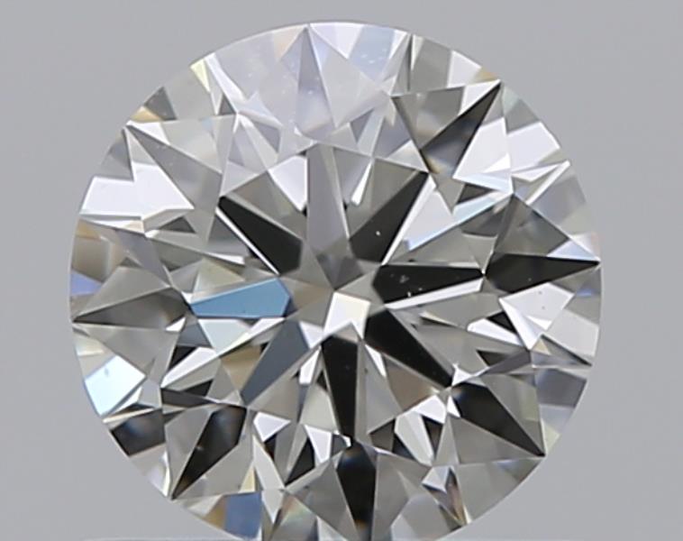 0.61 CaratJ-VS2 EX Cut Round Diamond