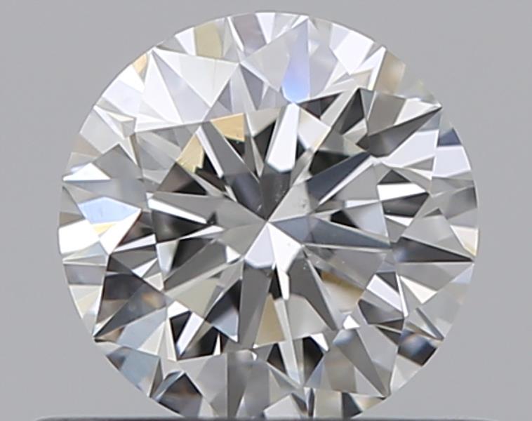 0.42 CaratF-SI1 EX Cut Round Diamond