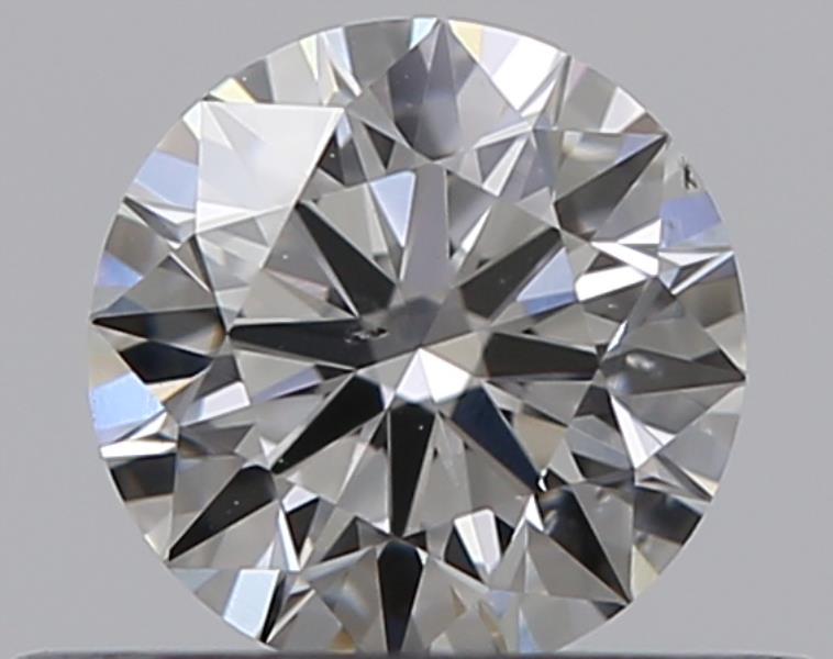 0.32 CaratF-SI1 EX Cut Round Diamond