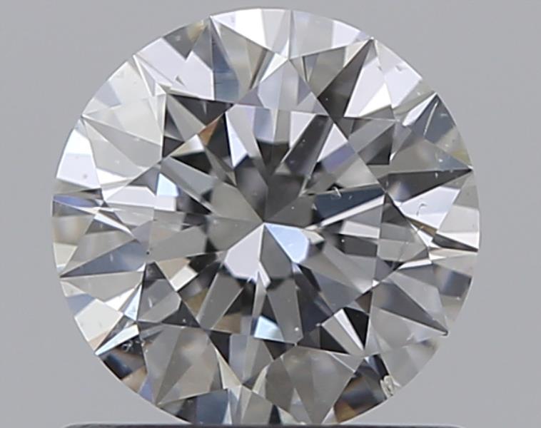 0.7 CaratF-SI2 EX Cut Round Diamond