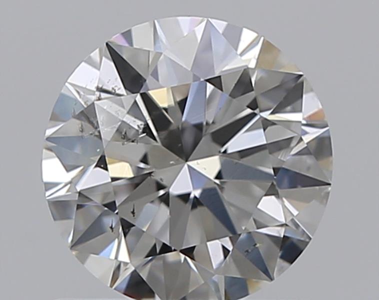 0.7 CaratG-SI2 EX Cut Round Diamond