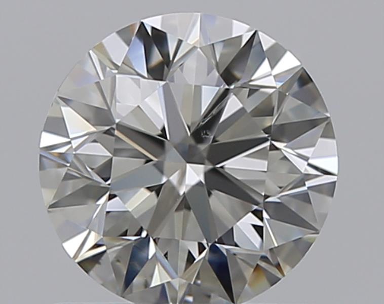0.75 CaratJ-SI2 EX Cut Round Diamond