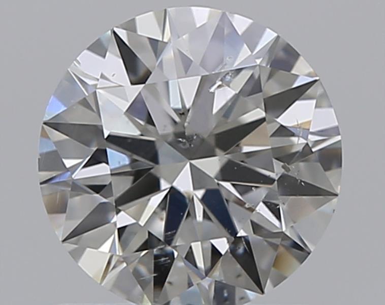 0.75 CaratJ-SI2 EX Cut Round Diamond