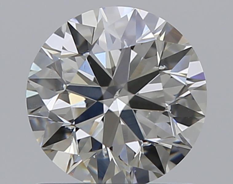0.82 CaratJ-SI1 EX Cut Round Diamond