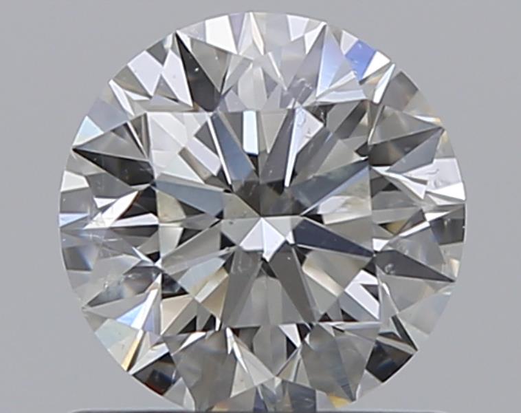 0.71 CaratH-SI2 EX Cut Round Diamond