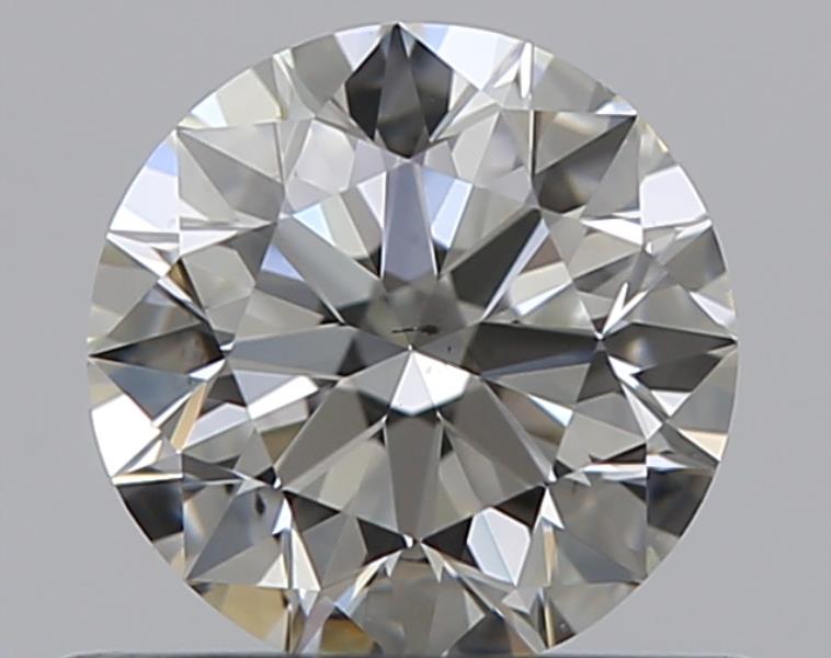0.48 CaratJ-SI1 EX Cut Round Diamond