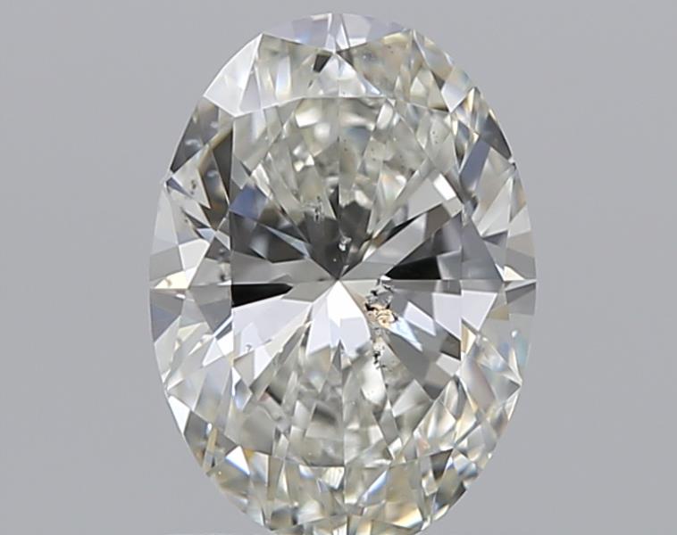 0.9 CaratJ-SI2 - Cut Oval Diamond