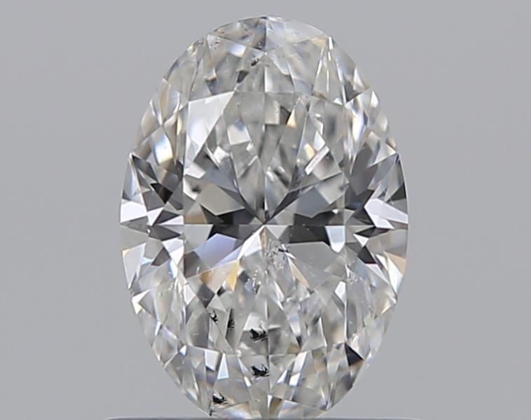 0.65 CaratF-SI2 - Cut Oval Diamond