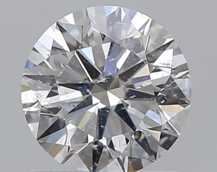 0.75 CaratF-I1 EX Cut Round Diamond