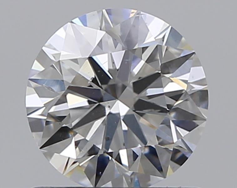 0.71 CaratF-SI2 EX Cut Round Diamond