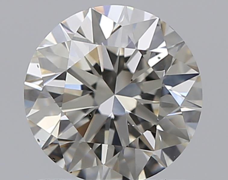 0.9 CaratJ-SI1 EX Cut Round Diamond