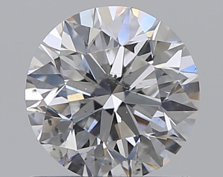 0.71 CaratF-SI2 EX Cut Round Diamond