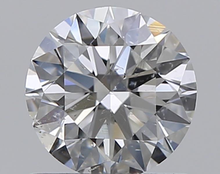 0.7 CaratF-SI2 EX Cut Round Diamond